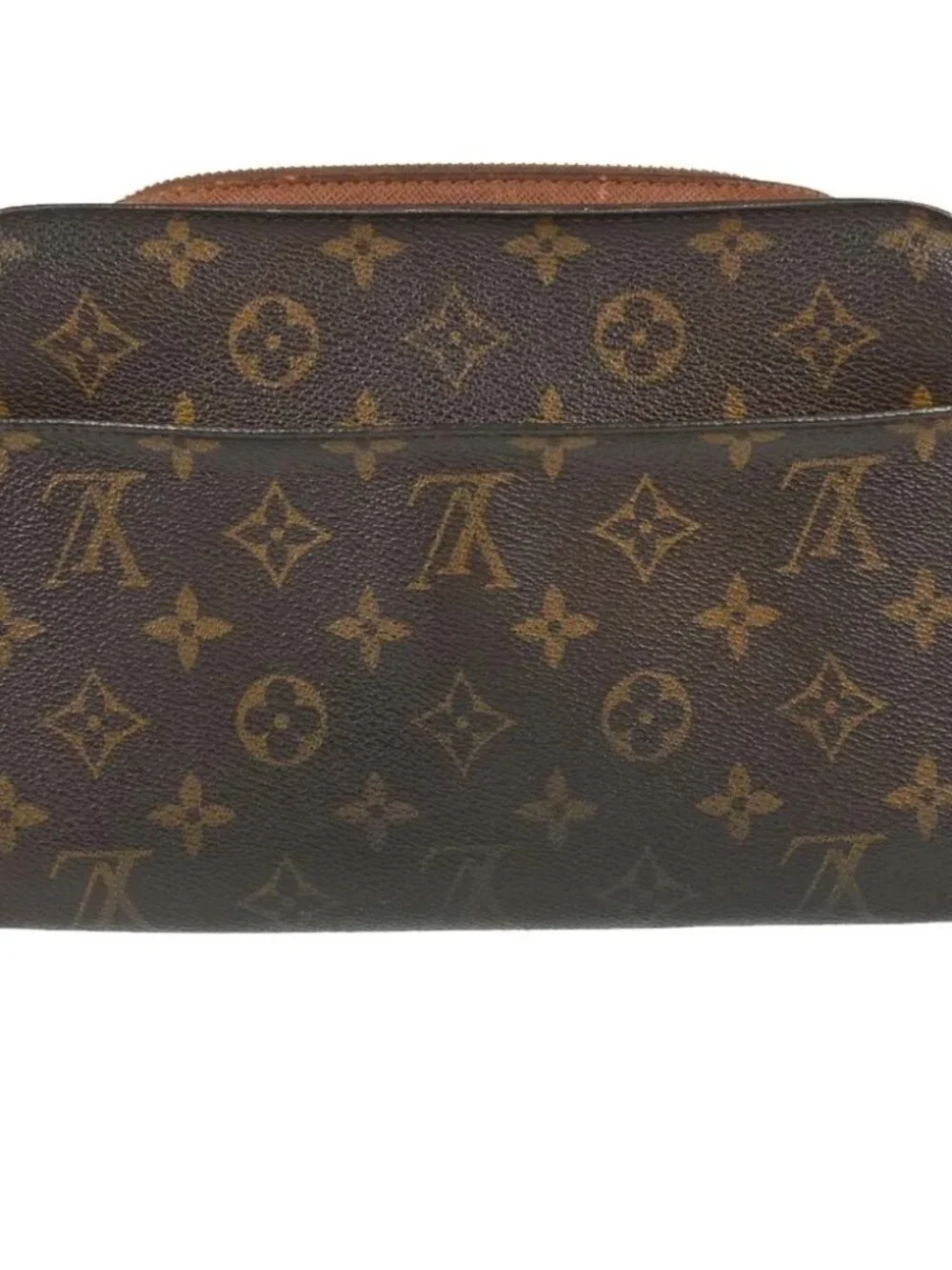 LOUIS VUITTON ORSAY CLUTCH HANDBAG MONOGRAM CANVAS
